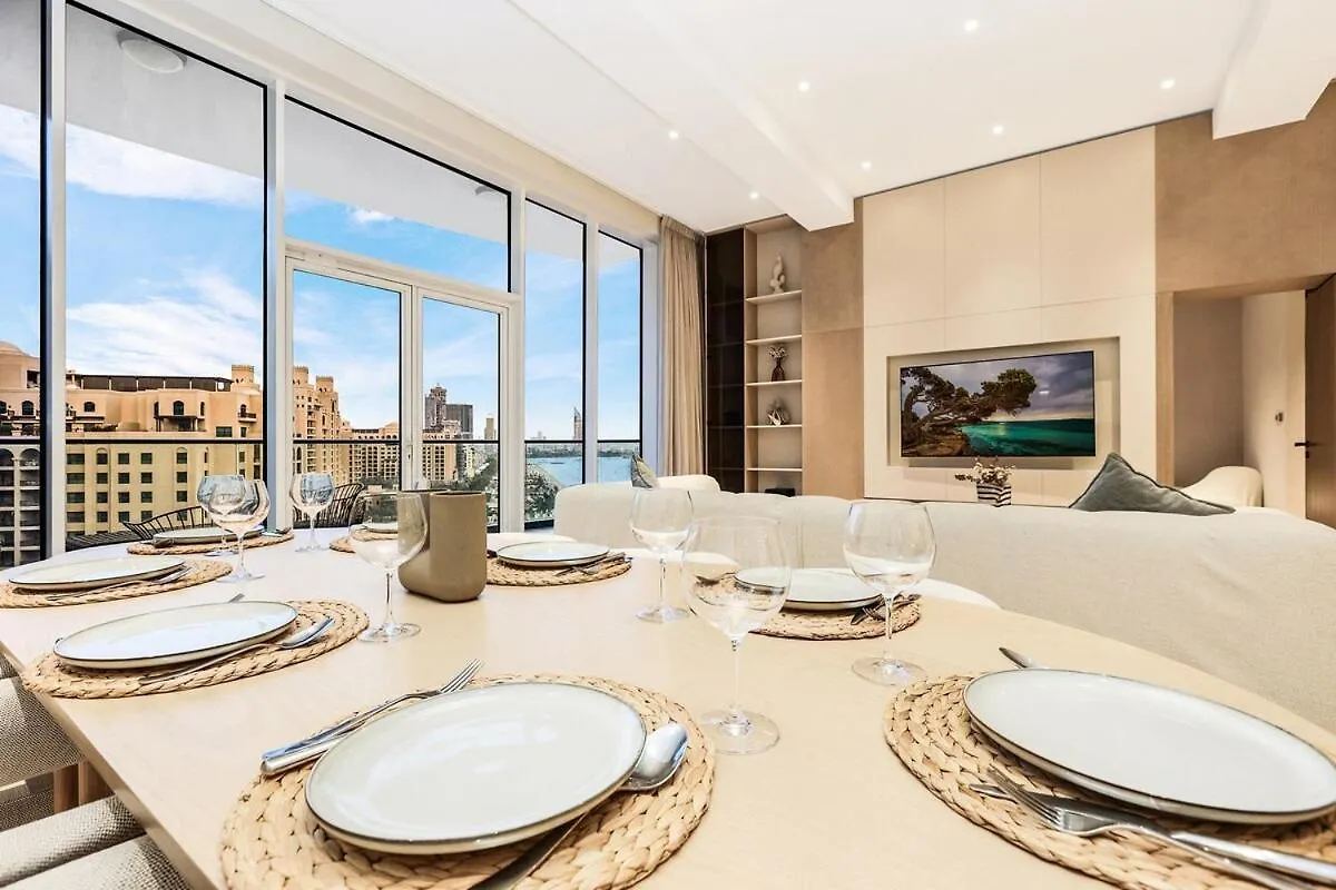 Family Beach Home 3Br On Palm Jumeirah With Pool Dubai 0*,