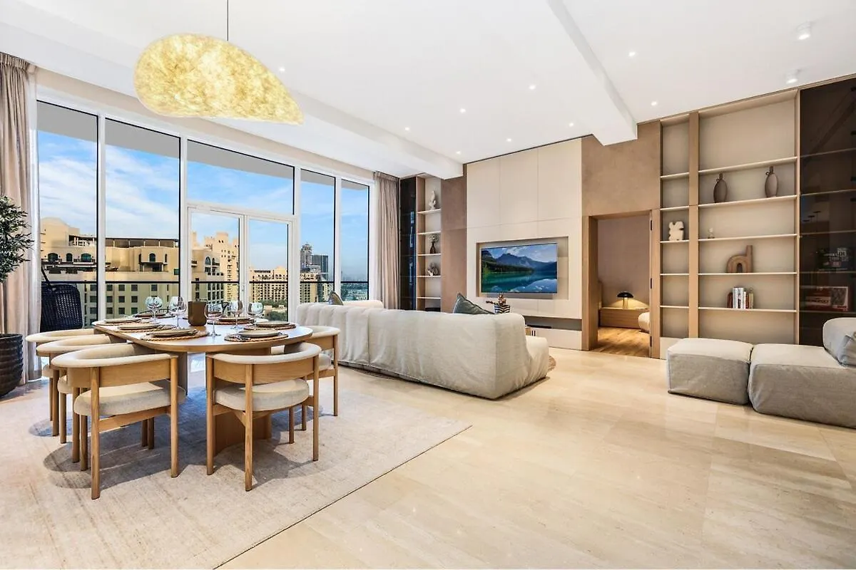 Apartment Family Beach Home 3Br On Palm Jumeirah With Pool Dubai