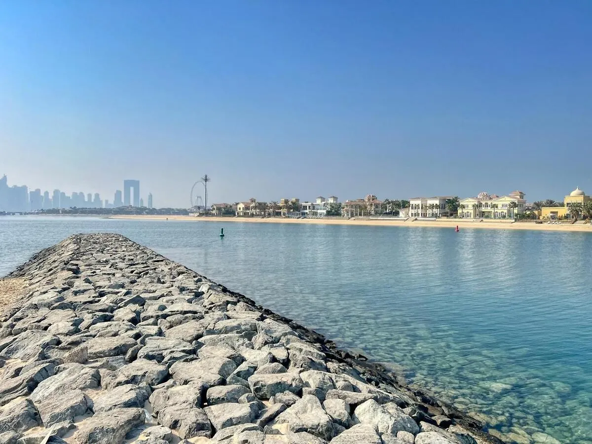 Family Beach Home 3Br On Palm Jumeirah With Pool Dubai Apartment