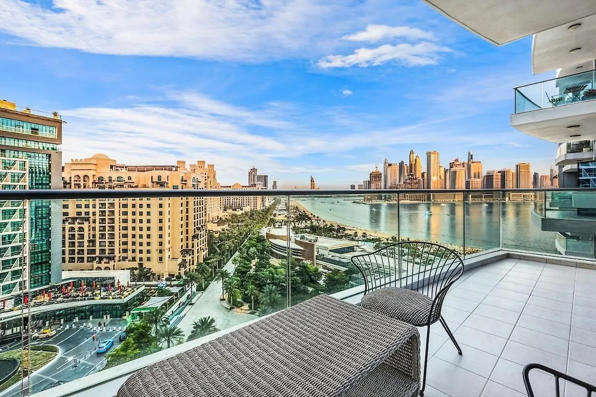 Family Beach Home 3Br On Palm Jumeirah With Pool Dubai Apartment